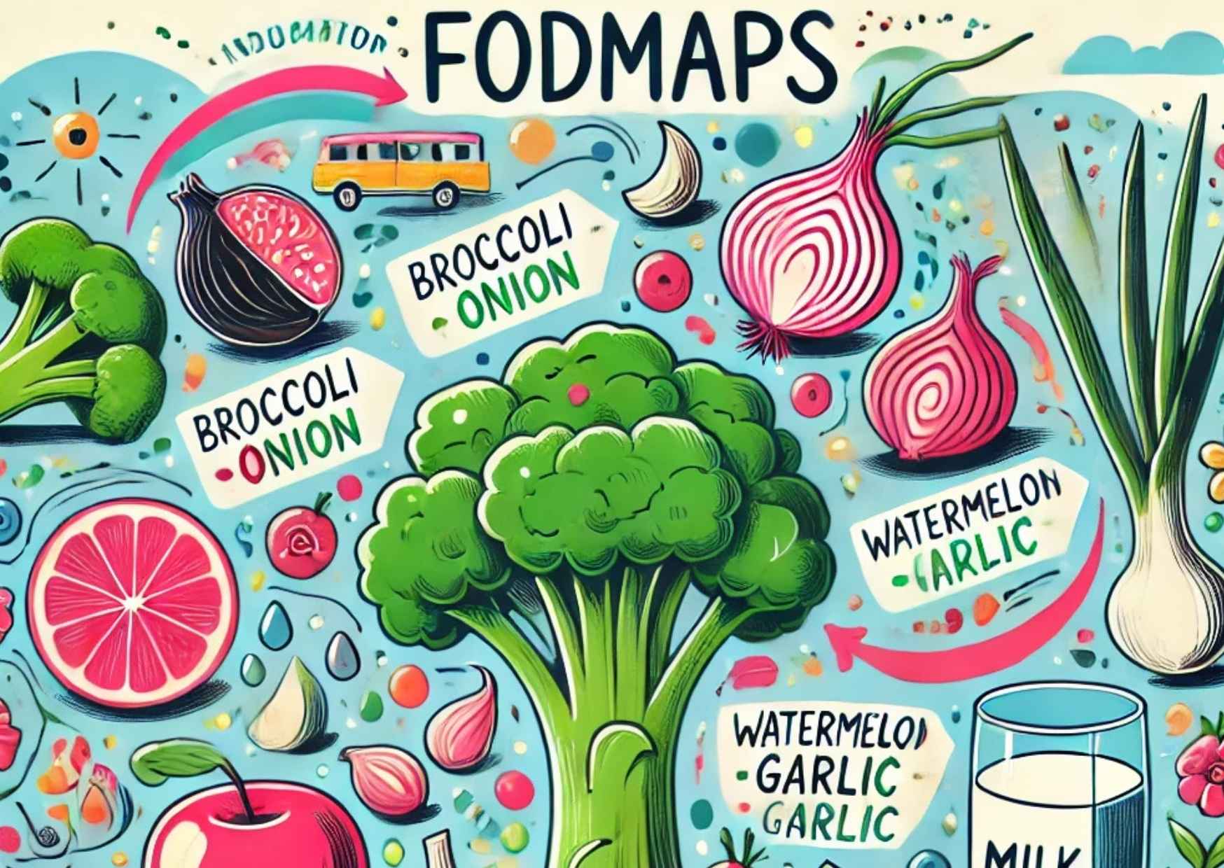 Image illustrant le régime FODMAP