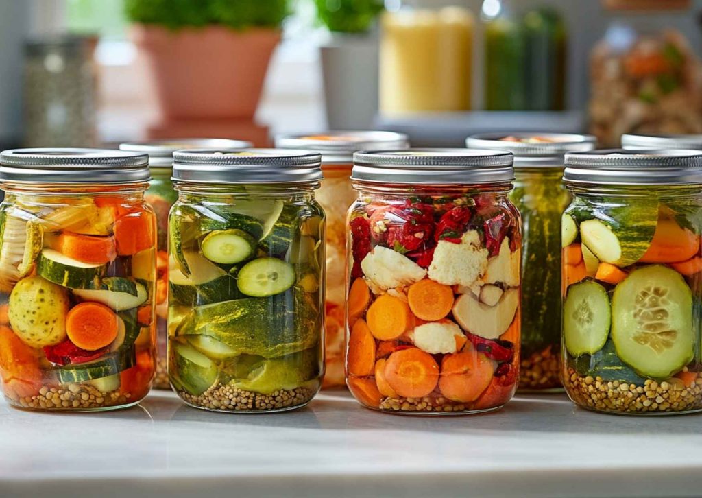 pickles maison pour le microbiote
