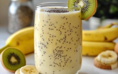 Recette d’un smoothie riche en fibres pour un bon transit