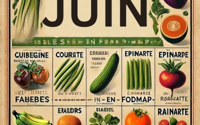 Les Fruits et Légumes de Saison en Juin : Faibles en FODMAP
